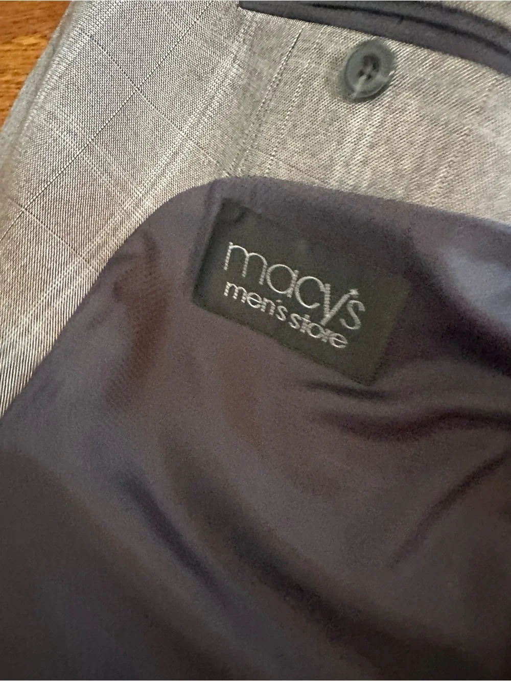 Michael Kors Gray Windowpane Sport Coat